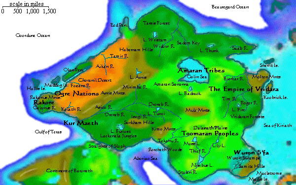 The Continent of Halganath