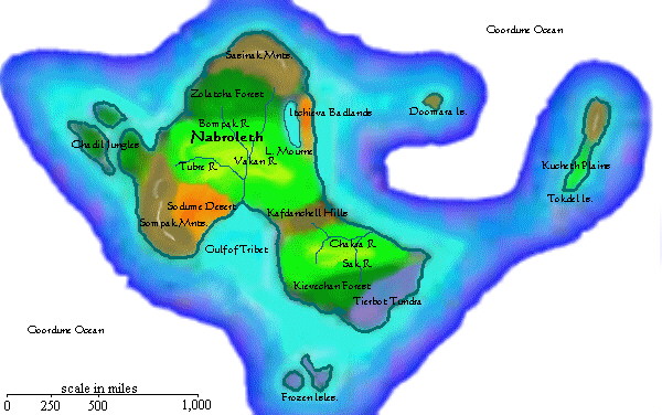 The Continent of Nabroleth