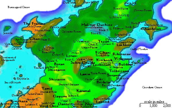 The Continent of Northern Galanath